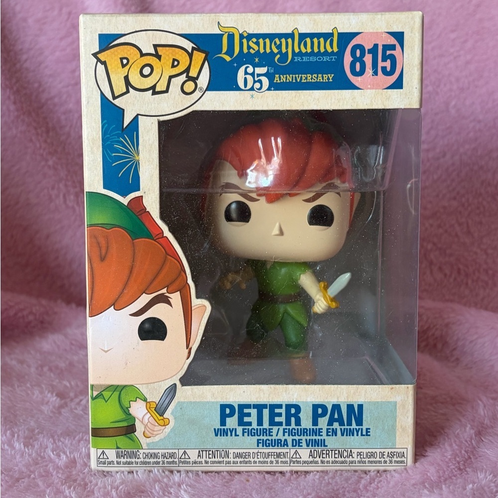 Disneyland 65th anniversary Funko Pop Peter Pan